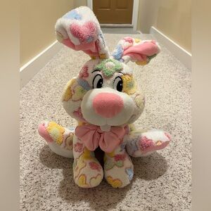 Dan Dee collectable floral bunny